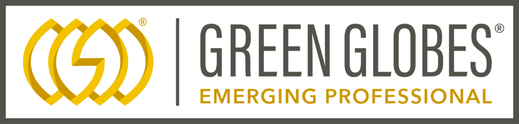 Green Globes Emerging Professional Logo