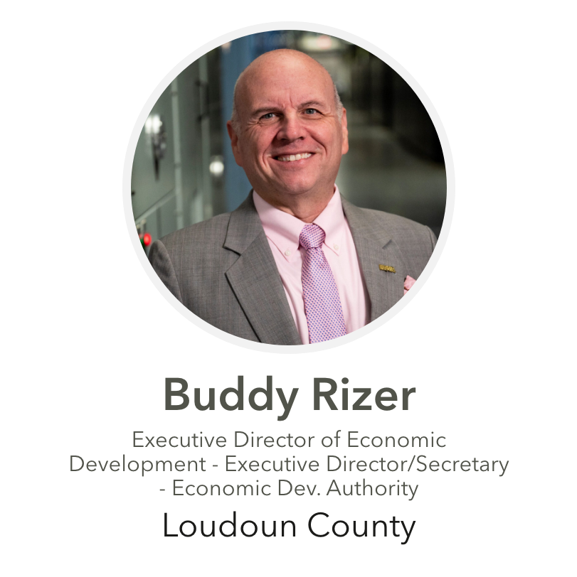 Buddy Rizer " Executive Director of Economic Development - Executive Director/Secretary - Economic Dev. Authority" Loudoun County
