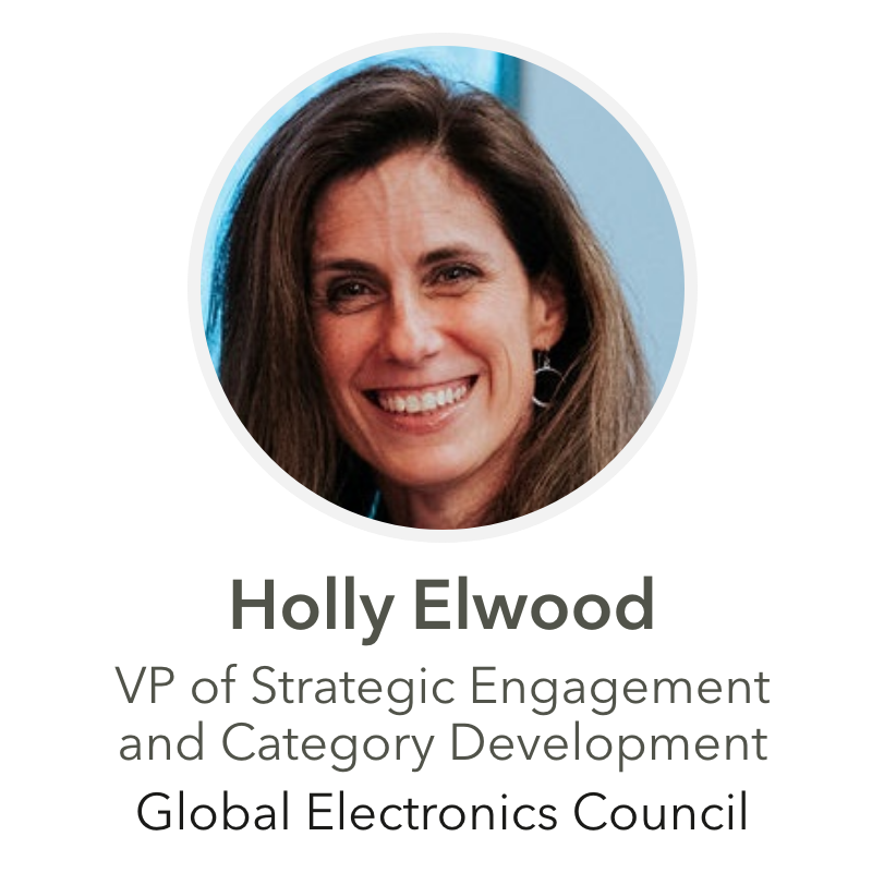Holly Elwood VP of Strategic Engagement and Category Development Global Electronics Council