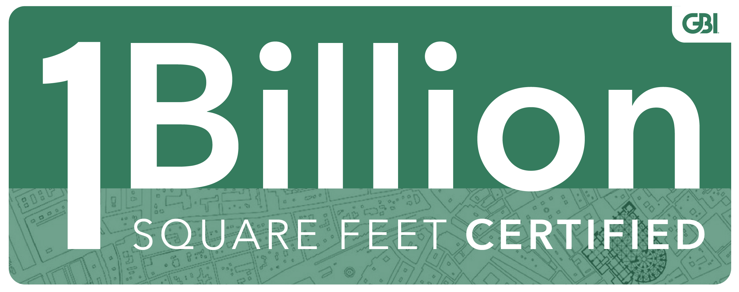 1 Billion Square Feet Certified